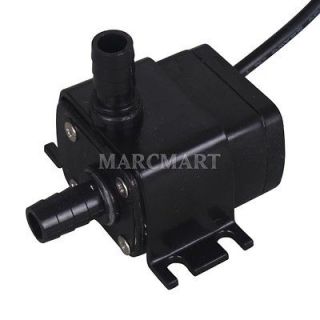 Micro Brushless 2Phase DC CPU Water Oil Pump 350mA F Cooling 