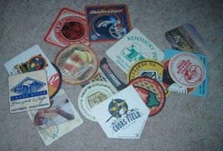 Mixed Lot 16 Cardboard Paper Bar Beer Drink Coasters Red Wolf Sharps 