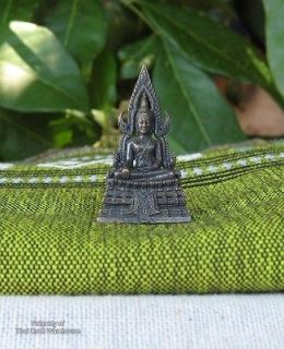 Tiny Little Resin Thai Budda Sitting High Mat Headpiece