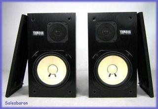 Pair of Yamaha Speakers Model NS 10 M Studio Monitors with GRILLS
