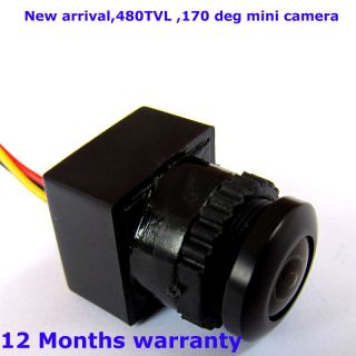 Hot micro size 120 deg view mini CCTV camera 480TVL 3.6 24V wide 
