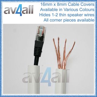   Cable Trunking Conduit Cable Covers Hides Thin Speaker Cables Wires