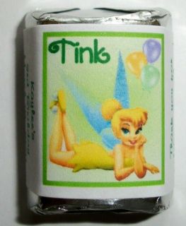 60 TINKERBELL BIRTHDAY PARTY FAVORS CANDY WRAPPERS