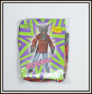 Fun World Werewolf Costume Child Size Medium 8 10 NEW