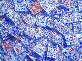   AMERICANA Mosaic Tile Glass Tiles Art SUPPLIES made in USA