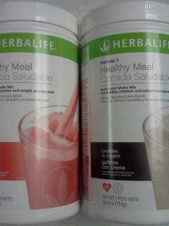 lot of 2 Herbalife Formula 1,weight loss.nutrition​.shake mix