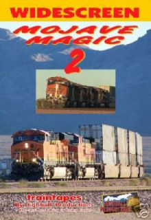 MOJAVE MAGIC 2 BNSF HIGHBALL PRODUCTIONS NEW VIDEO