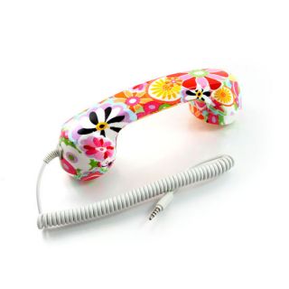   HD MIC Pop Retro Phone Handset for Samsung HTC LG Mobile cell Phone