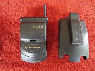   StarTAC cell phone dual band model ST7868W holder & chargers included