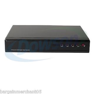 8CH Standalone H.264 DVR CCTV Home Security Recorder Internet&Mobil 