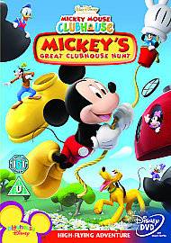 Mickey Mouse Clubhouse   Mickeys Great Clubhouse Hunt DVD NEW