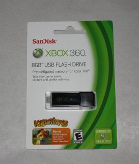 NEW SEALED SanDisk 8GB USB Flash Drive (XBOX 360)