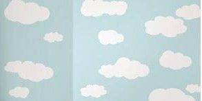   White Clouds Wall Ceiling Decals Nursery Baby Movable Reusable NEW
