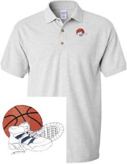 Basketball Equipment Sports Soccer Golf Embroidered Embroidery Polo 
