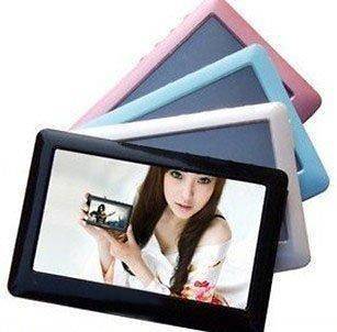   Touch Screen Real 4GB 4.3  MP4 MP5 Video RMVB FLV TV Out Player 4G