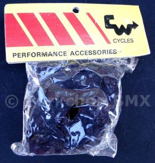 NOS CW Grinder VP 806 plastic BMX pedal caps   BLACK