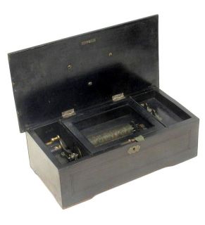 antique swiss music boxes in Pre 1900