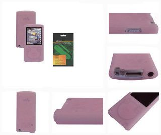   + Pink Soft Skin Case for Sony Walkman NWZ S764 8GB  Player