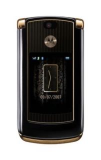 Motorola RAZR2 V8 Luxury Edition   Gold GSM (unlocked) Camera Phone