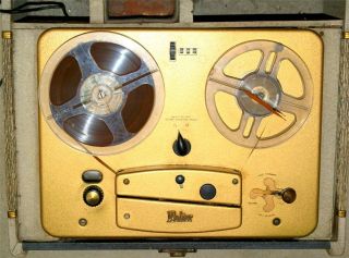 Vintage Walter Reel to Reel Tape Recorder/Playe​r Model/Type 404 