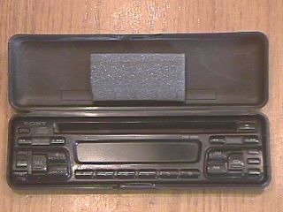 Sony AM FM CD Player Face Plate with Case EXCD 90
