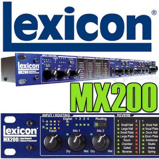 lexicon mx200 in Signal Processors/Rack Effects