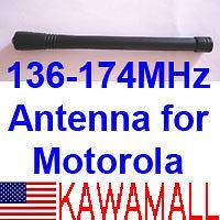   Frequency Black Antenna 136 174 MHz for Motorola OEM Radios NAD6502