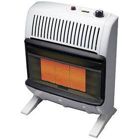Mr Heater HeatStar 20K BTU Natural Gas Vent Free Radiant Heater 