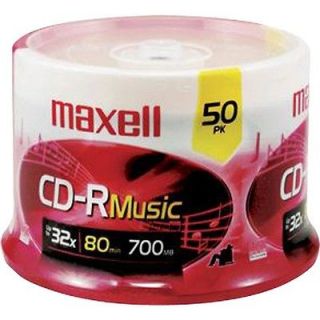 Maxell CDR 80 Music Recordable CD for Audio CD Recorders