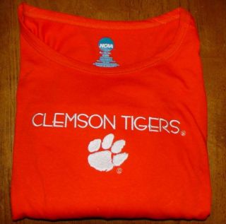 NCAA Clemson Tigers long sleeved T Shirt XL NWT