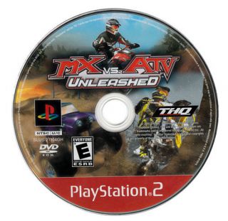 MX VS ATV UNLEASHED   Sony PS2 Game Playstation 2