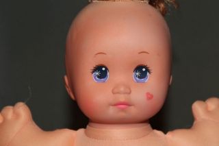 Magic Nursery Baby Doll (Blonde Hair, Purple Eyes) Mattel 1989