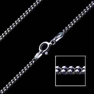   STERLING SILVER 925 ITALIAN CURB LINK STYLE CHAIN NECKLACE JEWELLERY