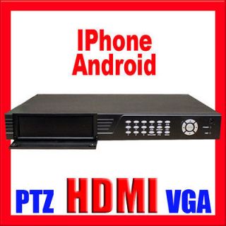   CH H.264 500GB DVD SURVEILLANCE SECURITY CCTV HDMI DVR with DVD Burner