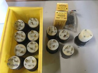 USED HUBBELL 30 AMP 125 VOLT PLUG   MALE 30A 125V