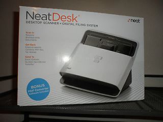 NeatReceipts NeatDesk 315 ~ v5.0 Software ~ Brand New ~ 