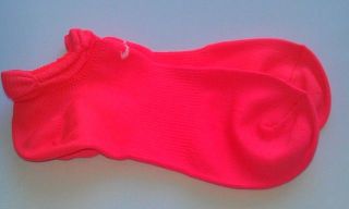 Limited Edition  Neon Pink Nike Dri Fit Running Training Yoga Socks 