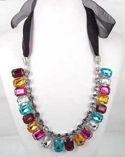 rainbow crystal necklace in Necklaces & Pendants