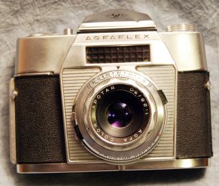 Vintage German Agfa Agfaflex 35mm Camera and Case