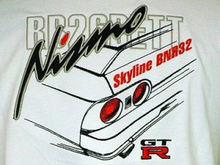 SKYLINE R32 RB26DETT nismo jdm drift godzilla turbo 4WD GT R SHIRT 