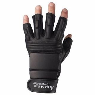 Newly listed Adams Padded Adult Football Half Finger Lineman Gloves XL