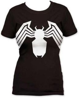 Amazing Spider Man Venom Suit Marvel Comics Licensed Junior T Shirt 