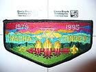 OA Nacha Tindey 25, S 34, 20th Ann Lodge,1975   1995,Flap,Gerald R 