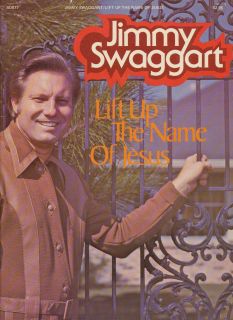 JIMMY SWAGGART LIFT UP THE NAME OF JESUS SONGBOOK WORDS MUSIC PHOTOS 