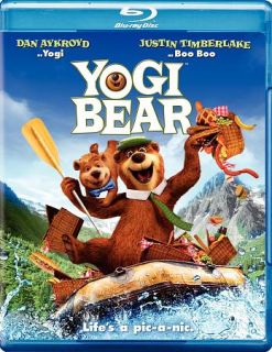 Yogi Bear Blu ray DVD, 2011, 2 Disc Set