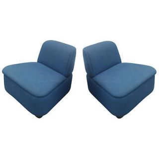 Mid Century Modern Milo Baughman Thayer Coggin Slipper/Lounge Chairs 
