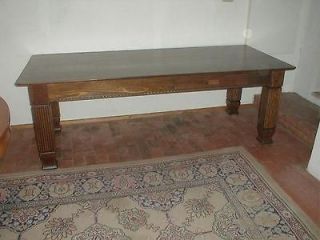 antique oak dining table in Tables