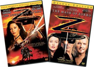 Legend of Zorro, The Fullscreen Mask of Zorro Deluxe Edition DVD, 2006 