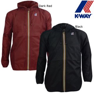 Brand New Mens K Way Claude Classic Windcheater Waterproof Jacket