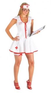 Sexy White Pvc Nurse Dress Uniform Costume Medic